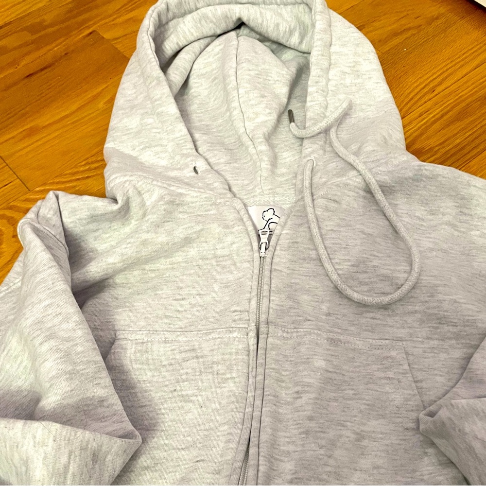 || Cropped koala zip up hoodie ||